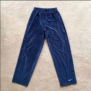 Nike tear-away snap pants